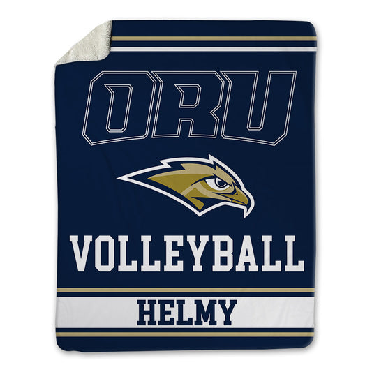Oral Roberts - NCAA Women's Volleyball : Farah Helmy - Blanket-0