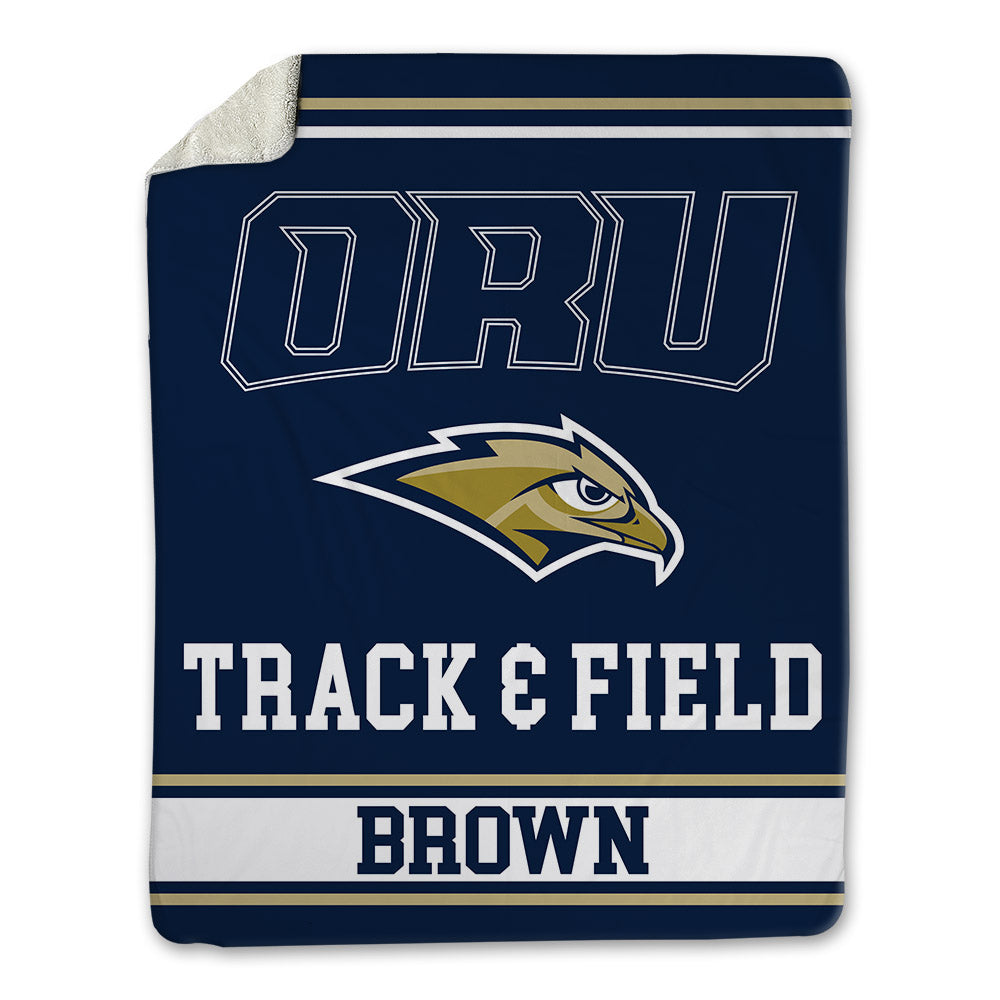 Oral Roberts - NCAA Men's Track & Field : Riley Brown - Blanket-0