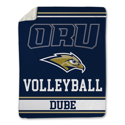 Oral Roberts - NCAA Women's Volleyball : Elyse Dube - Blanket-0