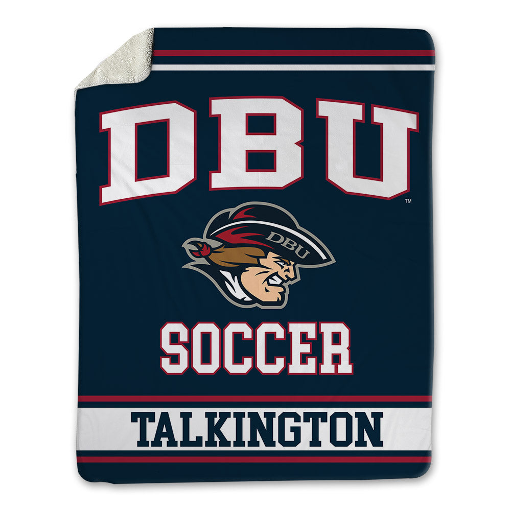Dallas Baptist - NCAA Women's Soccer : Madeline Talkington - Blanket-0