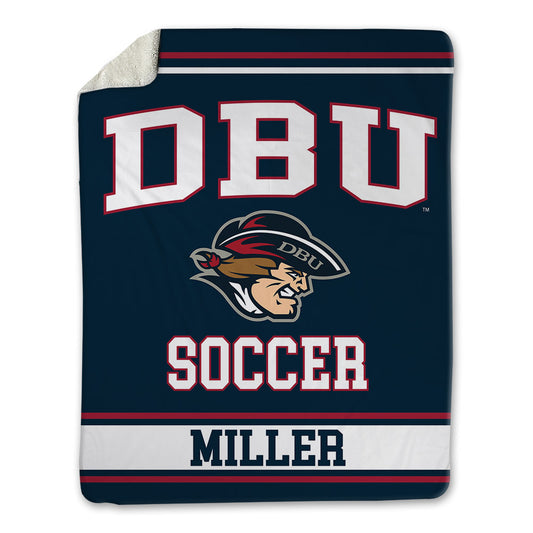 Dallas Baptist - NCAA Women's Soccer : Leslie Miller - Blanket-0