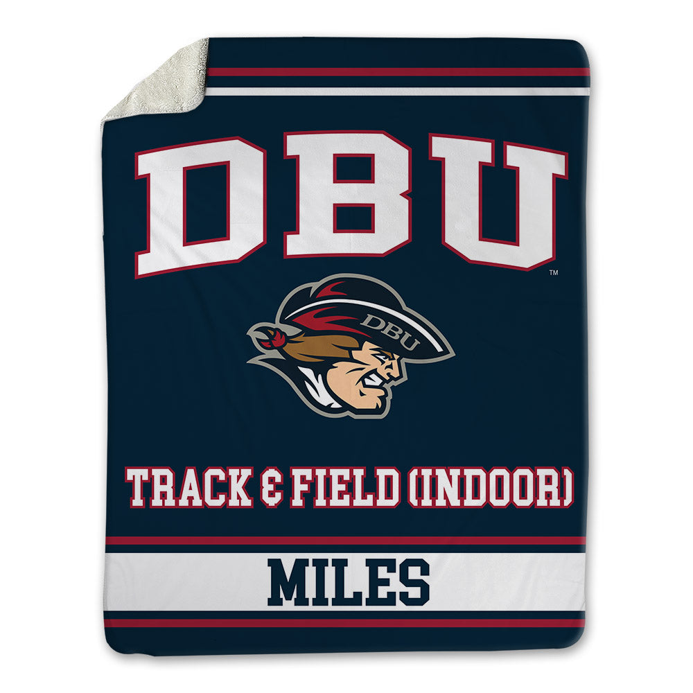 Dallas Baptist - NCAA Men's Track & Field : Jordan Miles - Blanket-0