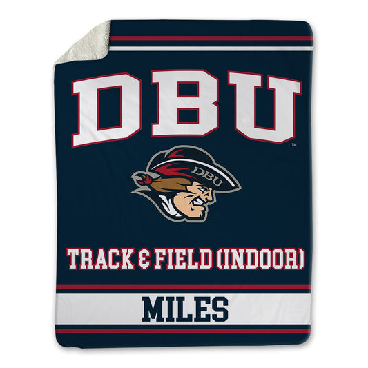 Dallas Baptist - NCAA Men's Track & Field : Jordan Miles - Blanket-0