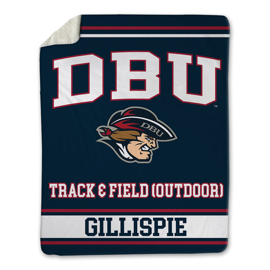 Dallas Baptist - NCAA Men's Track & Field : Kirk Gillispie - Blanket-0