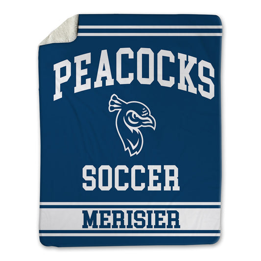 Saint Peter's - NCAA Women's Soccer : Allyssia Merisier - Blanket-0