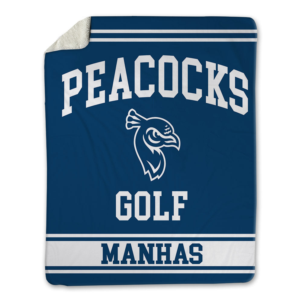 Saint Peter's - NCAA Men's Golf : Shiv Manhas - Blanket-0