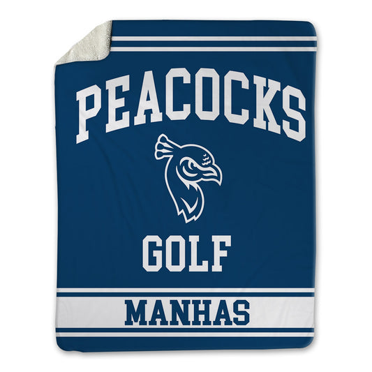 Saint Peter's - NCAA Men's Golf : Shiv Manhas - Blanket-0