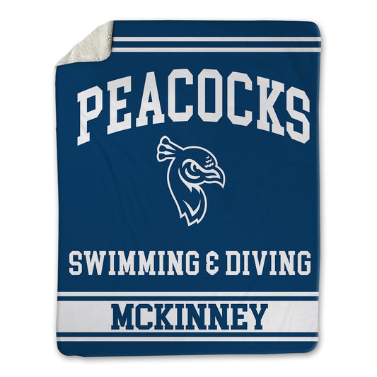 Saint Peter's - NCAA Women's Swimming & Diving : Madison McKinney - Blanket-0