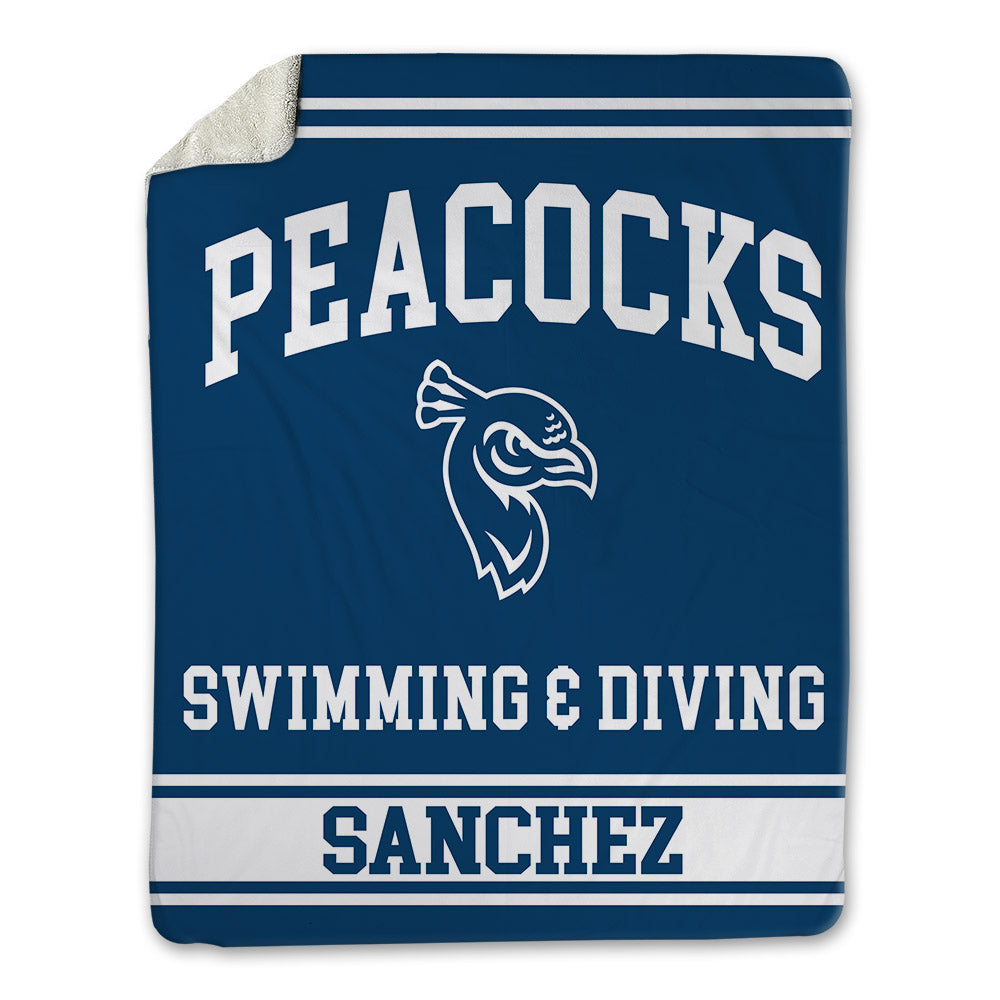 Saint Peter's - NCAA Men's Swimming & Diving : Daniel Sanchez - Blanket-0