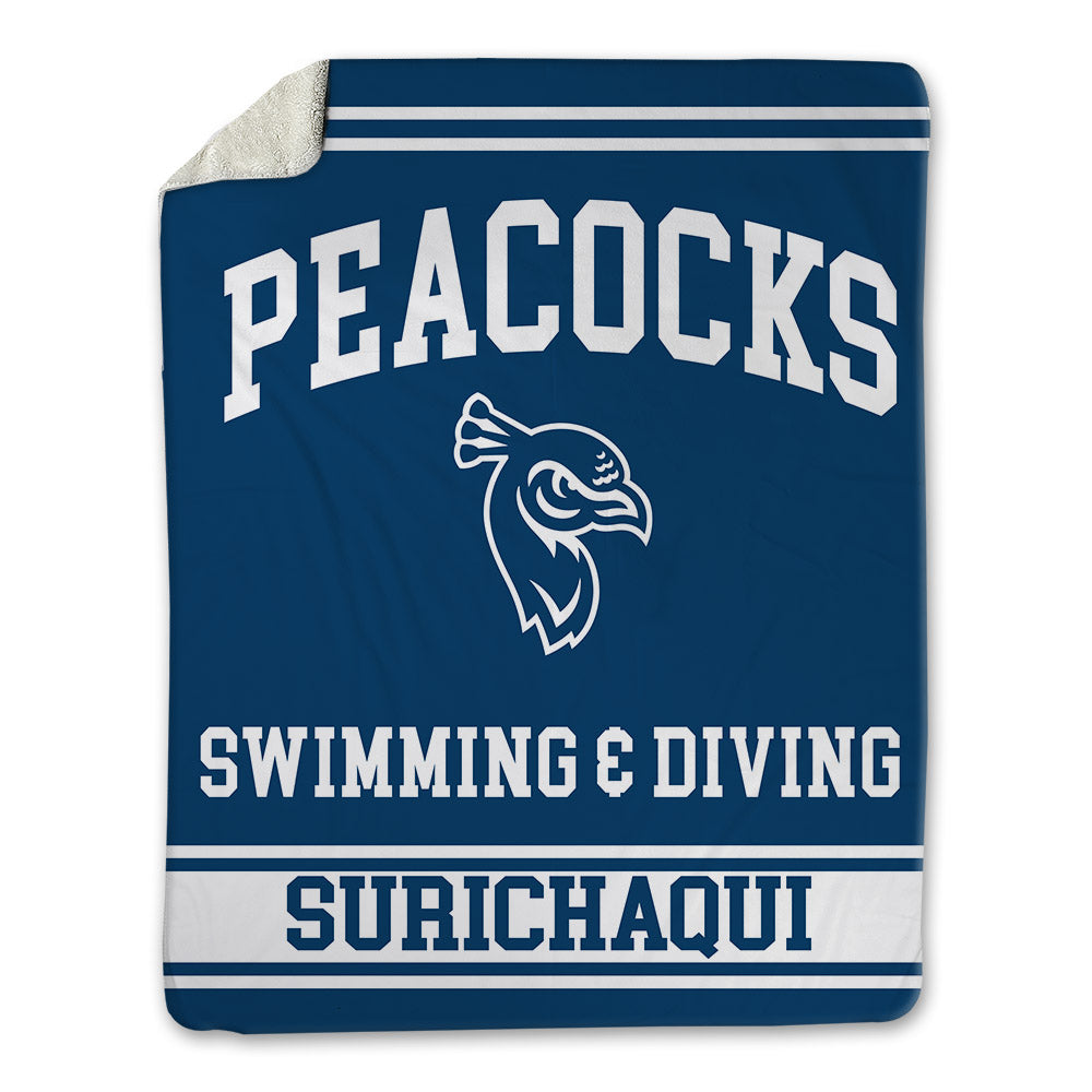 Saint Peter's - NCAA Women's Swimming & Diving : Brianna Surichaqui - Blanket-0