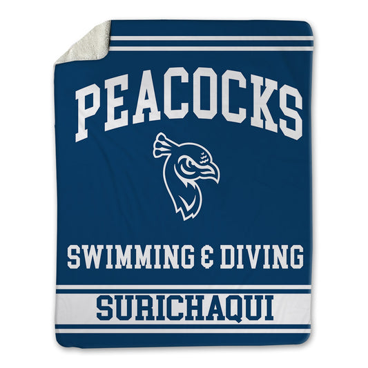 Saint Peter's - NCAA Women's Swimming & Diving : Brianna Surichaqui - Blanket-0