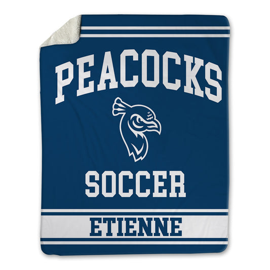 Saint Peter's - NCAA Men's Soccer : Omre Etienne - Blanket-0