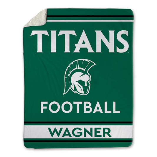 Illinois Wesleyan - NCAA Football : Conner Wagner - Blanket-0