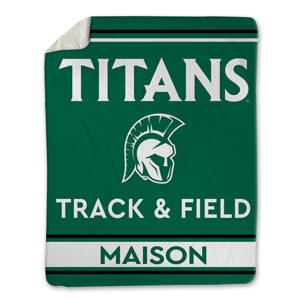 Illinois Wesleyan - NCAA Men's Track & Field : Nyamedze Maison - Blanket-0