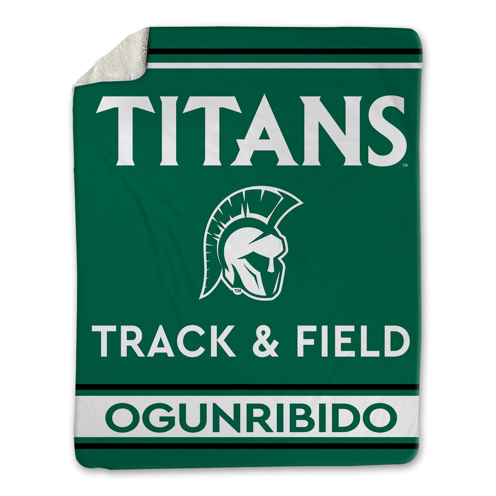 Illinois Wesleyan - NCAA Women's Track & Field : Imani Ogunribido - Blanket-0