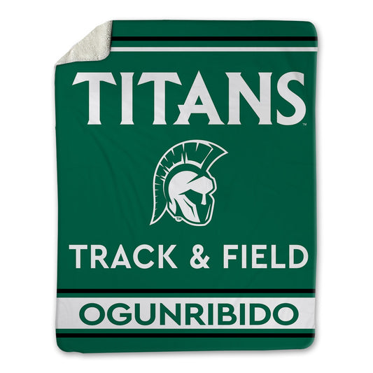 Illinois Wesleyan - NCAA Women's Track & Field : Imani Ogunribido - Blanket-0