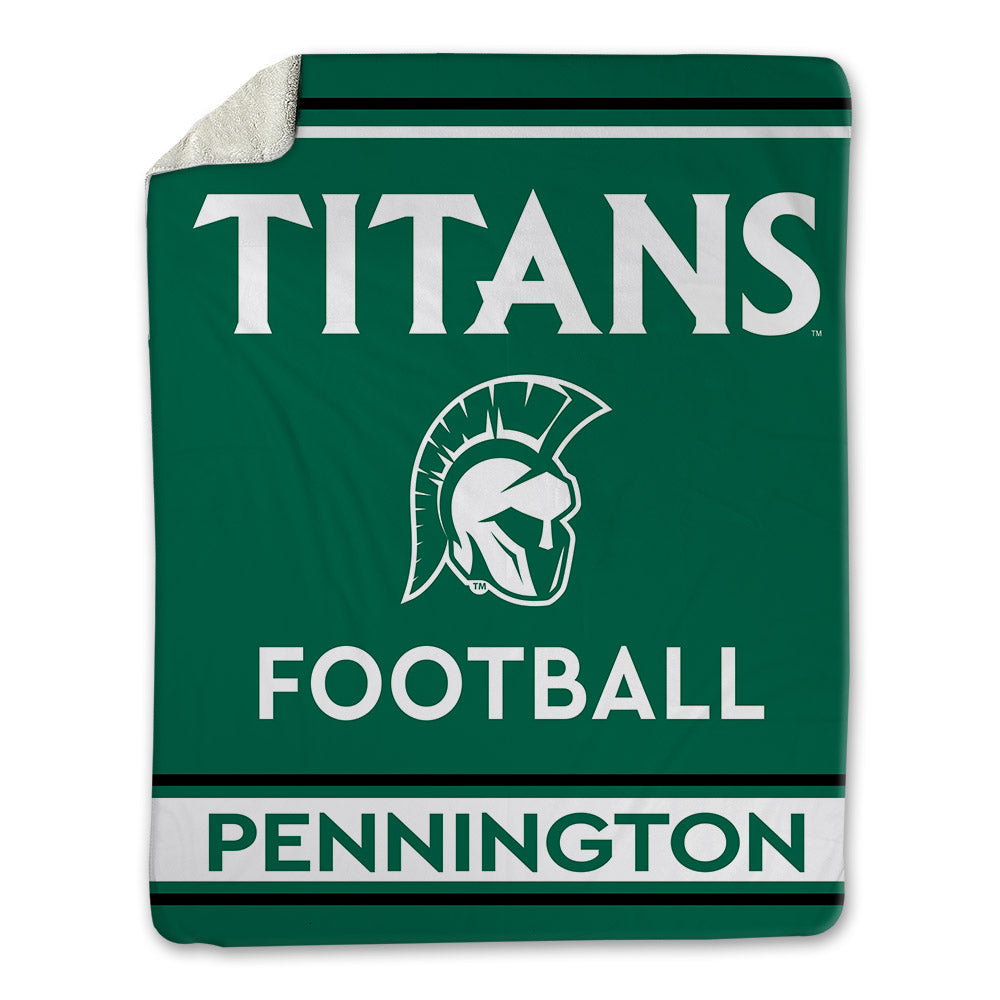 Illinois Wesleyan - NCAA Football : Colton Pennington - Blanket-0