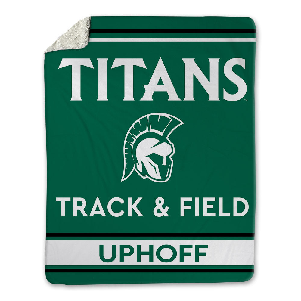 Illinois Wesleyan - NCAA Men's Track & Field : Keagan Uphoff - Blanket-0