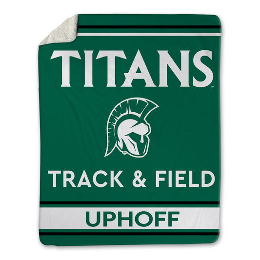 Illinois Wesleyan - NCAA Men's Track & Field : Keagan Uphoff - Blanket-0