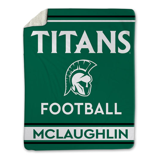 Illinois Wesleyan - NCAA Football : Colin McLaughlin - Blanket-0