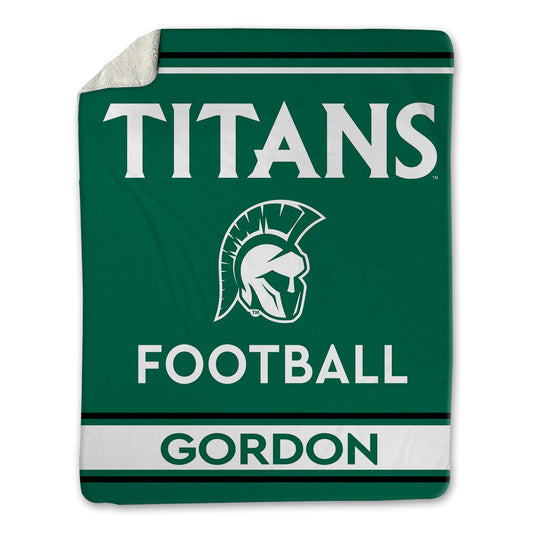 Illinois Wesleyan - NCAA Football : Matthew Gordon - Blanket-0