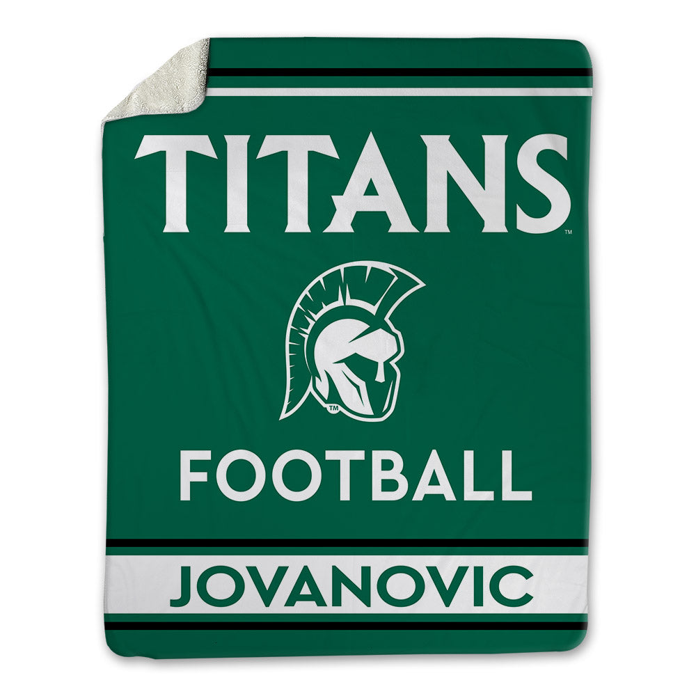 Illinois Wesleyan - NCAA Football : Miki Jovanovic - Blanket-0