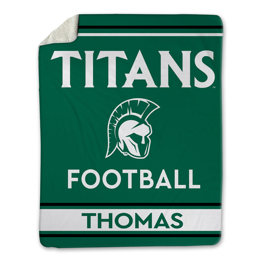 Illinois Wesleyan - NCAA Football : Damontae Thomas - Blanket-0