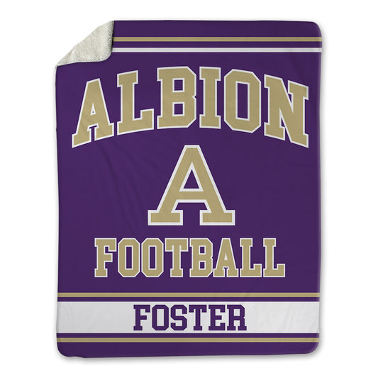 Albion - NCAA Football : Jayvon Foster - Blanket-0