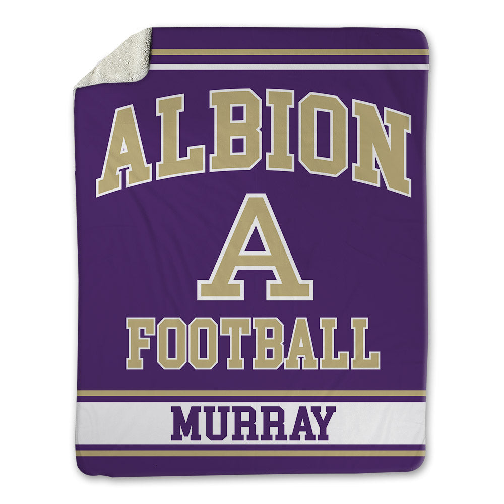 Albion - NCAA Football : Ali Murray - Blanket-0