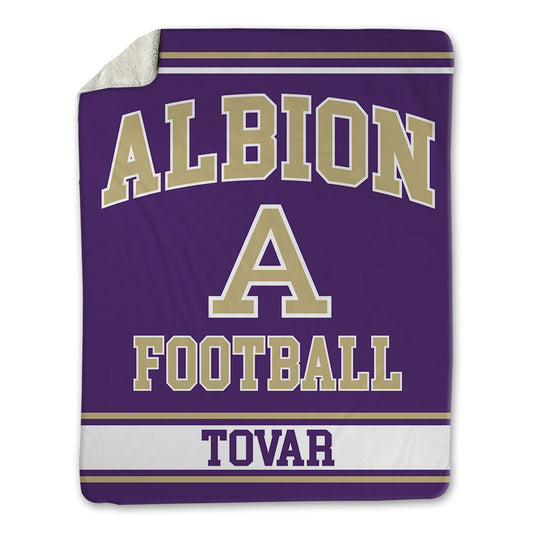 Albion - NCAA Football : Danny Tovar - Blanket-0