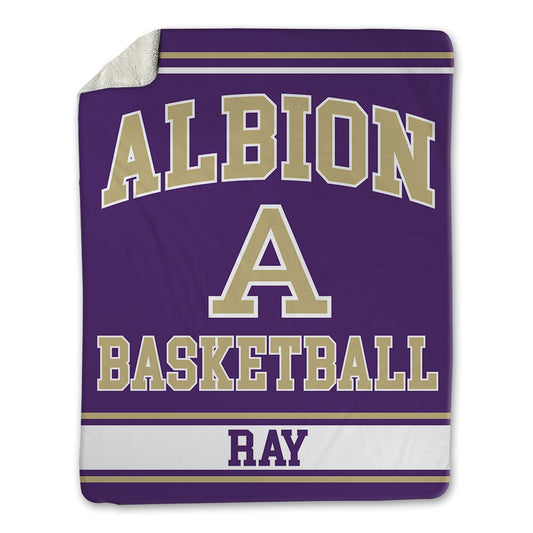 Albion - NCAA Men's Basketball : Dwayne Ray - Blanket-0