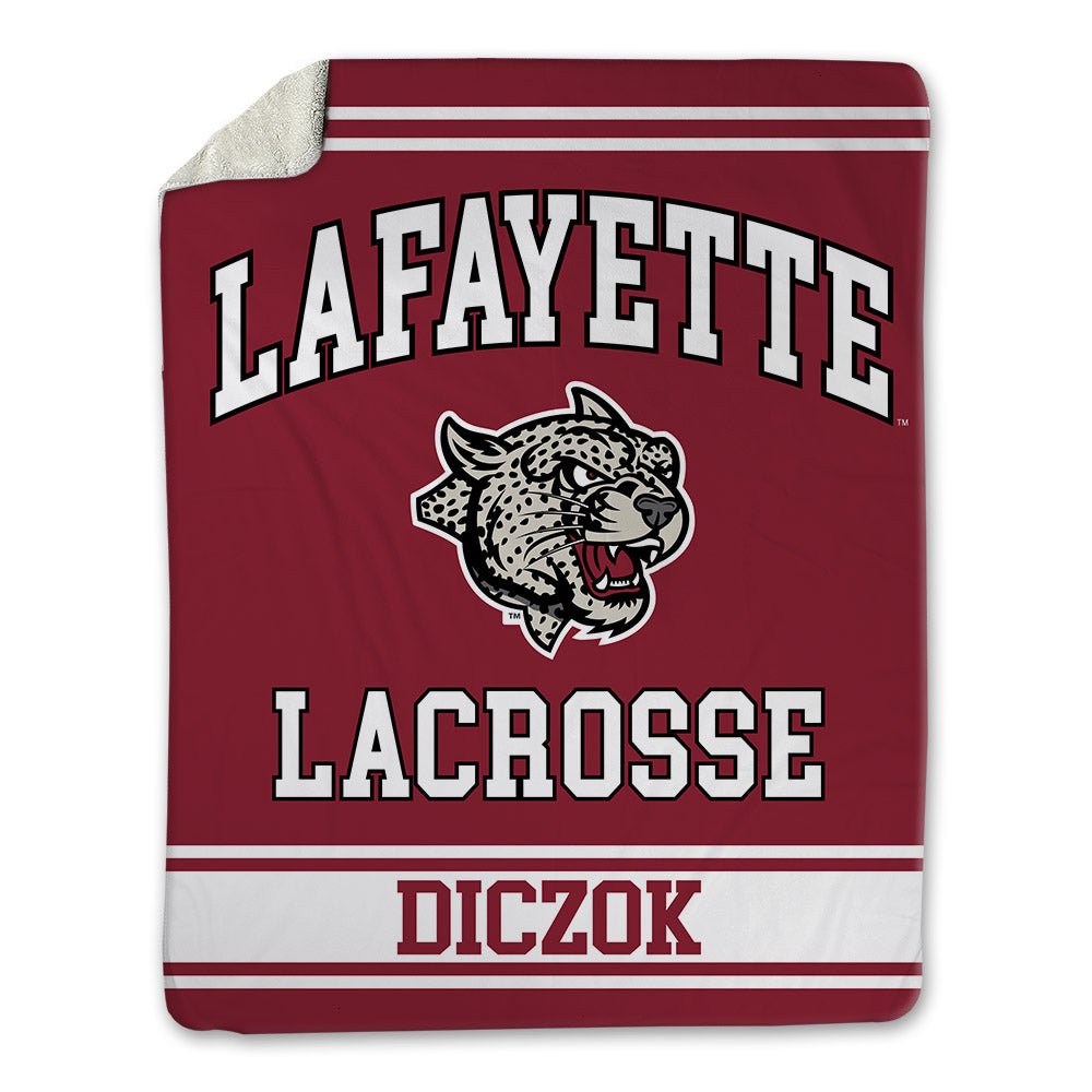 Lafayette College - NCAA Men's Lacrosse : Sean Diczok - Blanket-0