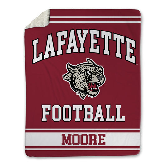 Lafayette College - NCAA Football : Cairo Moore - Blanket-0