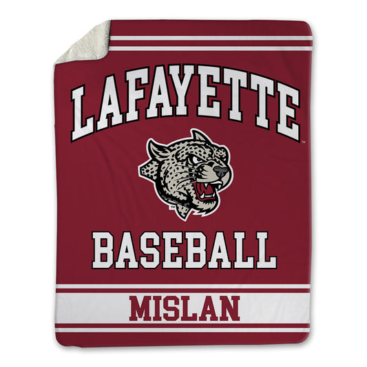 Lafayette College - NCAA Baseball : Jack Mislan - Blanket-0