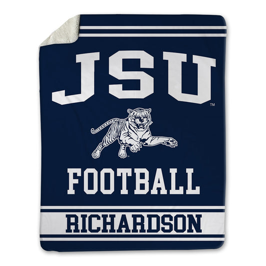 Jackson State - NCAA Football : Camron Richardson - Blanket-0