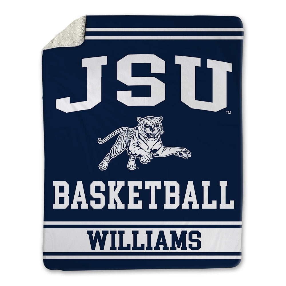 Jackson State - NCAA Men's Basketball : Mike Williams - Blanket-0