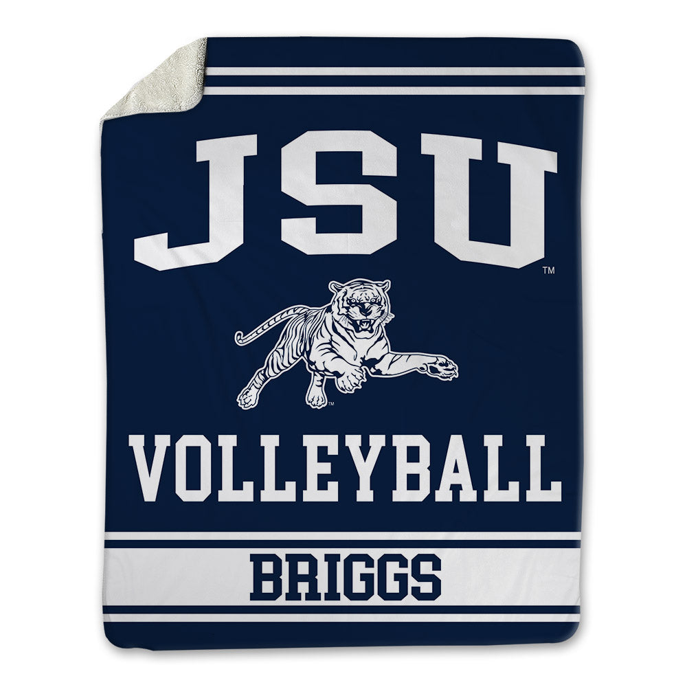 Jackson State - NCAA Women's Volleyball : Hope Briggs - Blanket-0