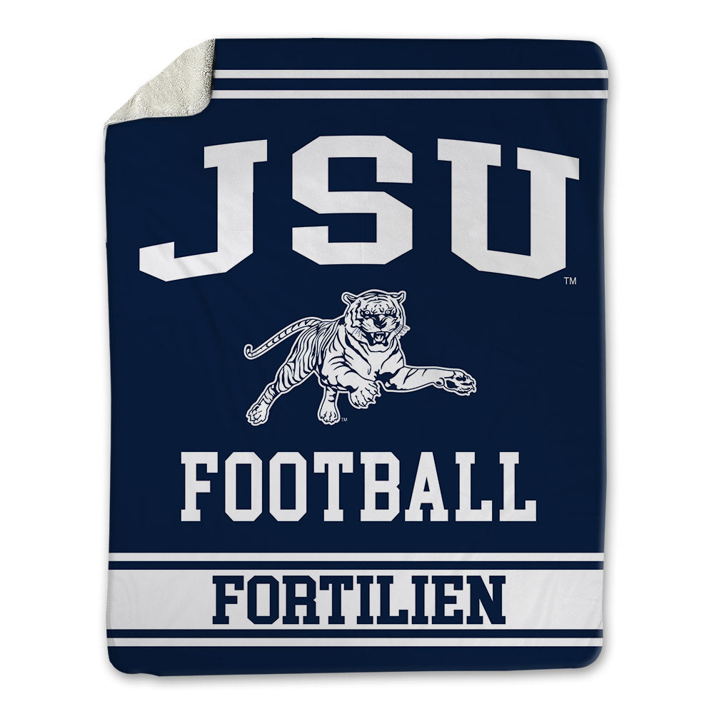 Jackson State - NCAA Football : Joanes Fortilien - Blanket-0