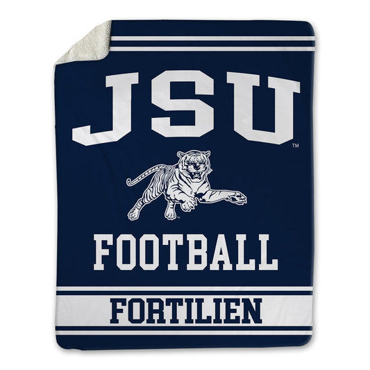 Jackson State - NCAA Football : Joanes Fortilien - Blanket-0