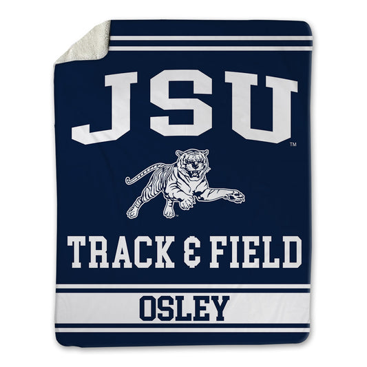Jackson State - NCAA Women's Track & Field : Tramani Osley - Blanket-0