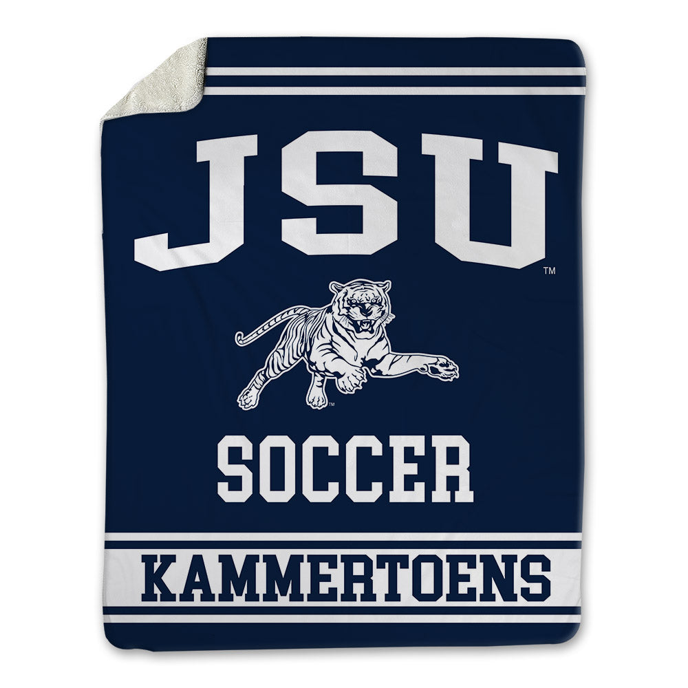 Jackson State - NCAA Women's Soccer : Nina Kammertoens - Blanket-0