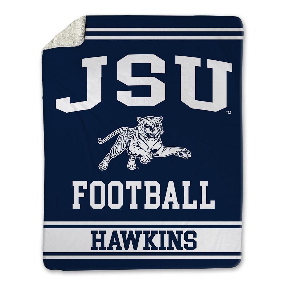 Jackson State - NCAA Football : Shamar Hawkins - Blanket-0
