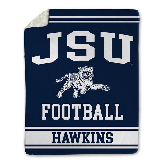 Jackson State - NCAA Football : Shamar Hawkins - Blanket-0