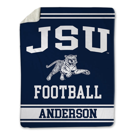 Jackson State - NCAA Football : Noah Anderson - Blanket-0