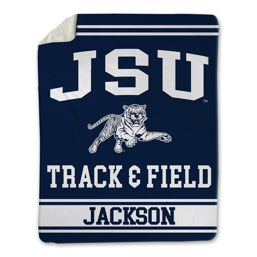 Jackson State - NCAA Men's Track & Field : BerNarjay Jackson - Blanket-0
