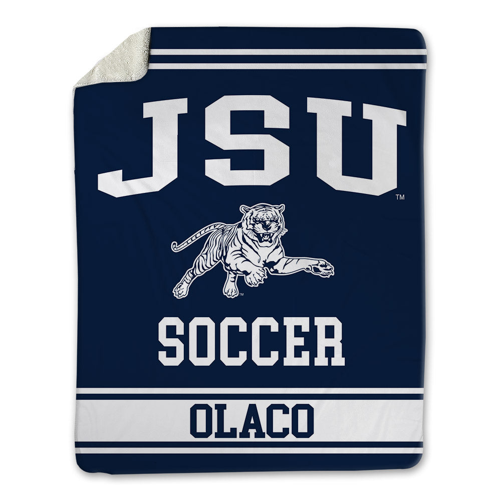 Jackson State - NCAA Women's Soccer : Josetiarainnah Olaco - Blanket-0