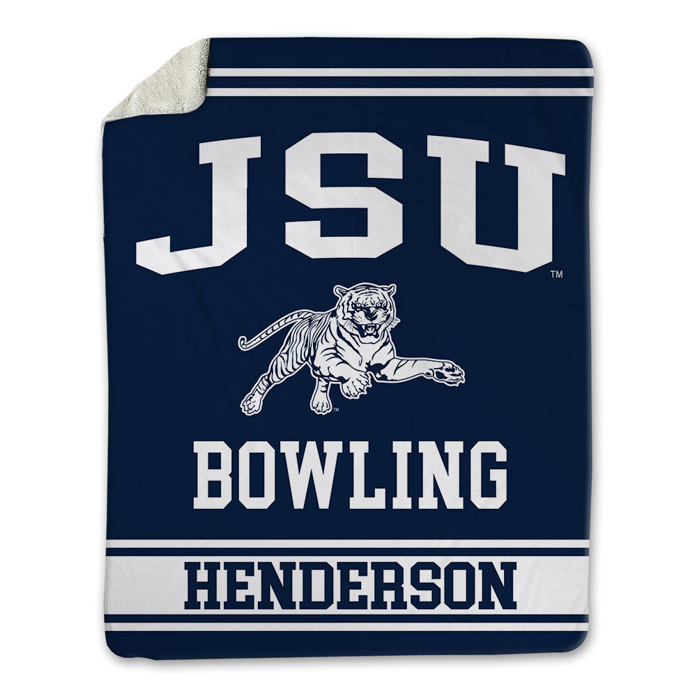 Jackson State - NCAA Women's Bowling : Tiara Henderson - Blanket-0