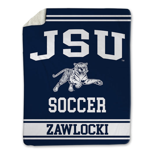 Jackson State - NCAA Women's Soccer : Jamari Zawlocki - Blanket-0