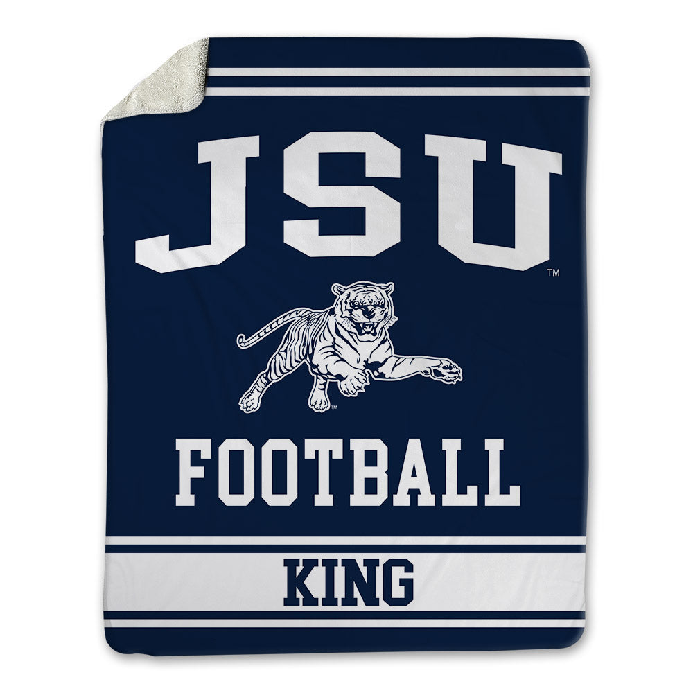 Jackson State - NCAA Football : Jackson King - Blanket-0