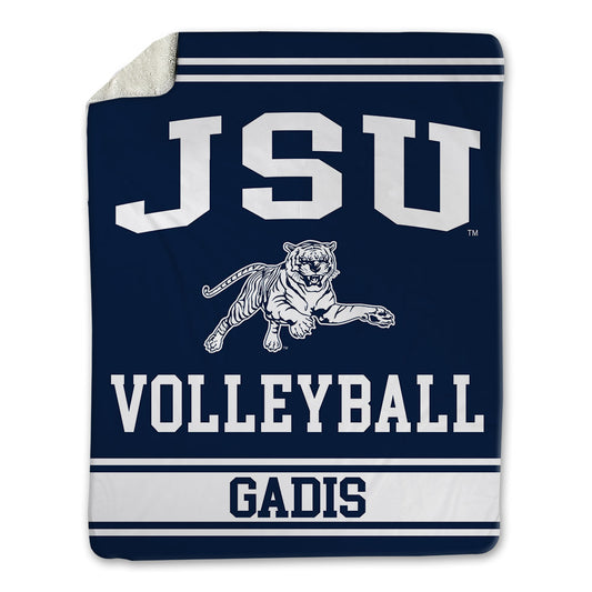 Jackson State - NCAA Women's Volleyball : Naija Gadis - Blanket-0